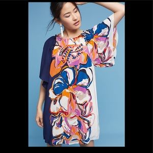 Anthropologie Vera Silk Dress